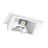 LED Downlight Wallwasher Wally Maxi White 46W 6300lm 70x75D - 830 Warm White 