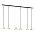 Emibig Pendant Elit Steel Black | Suitable for 6x GX53 - Max 12W